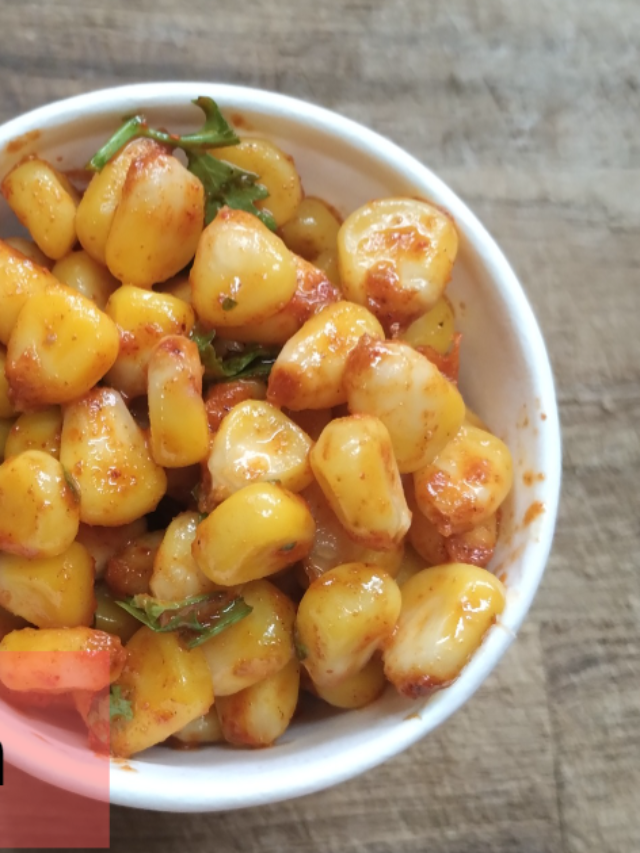 5 steps to create masala corn at home!