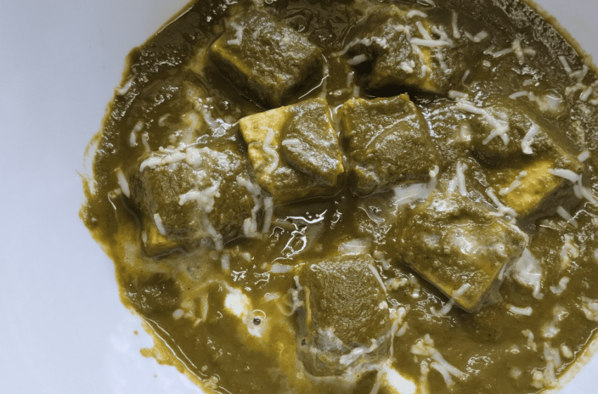 Palak Paneer Recipe