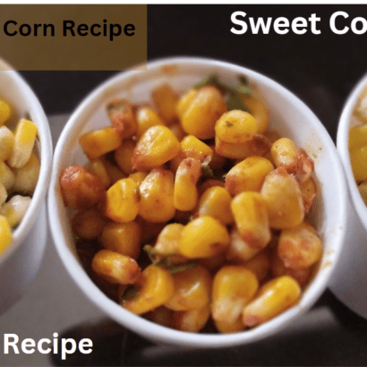corn chaat recipe