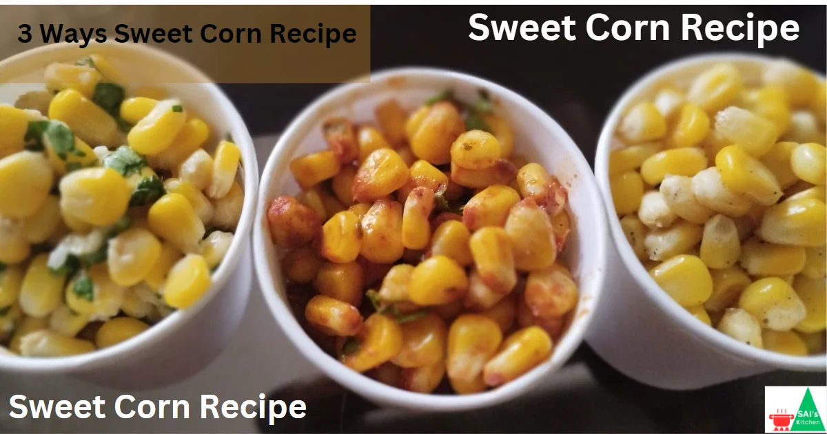 corn chaat recipe